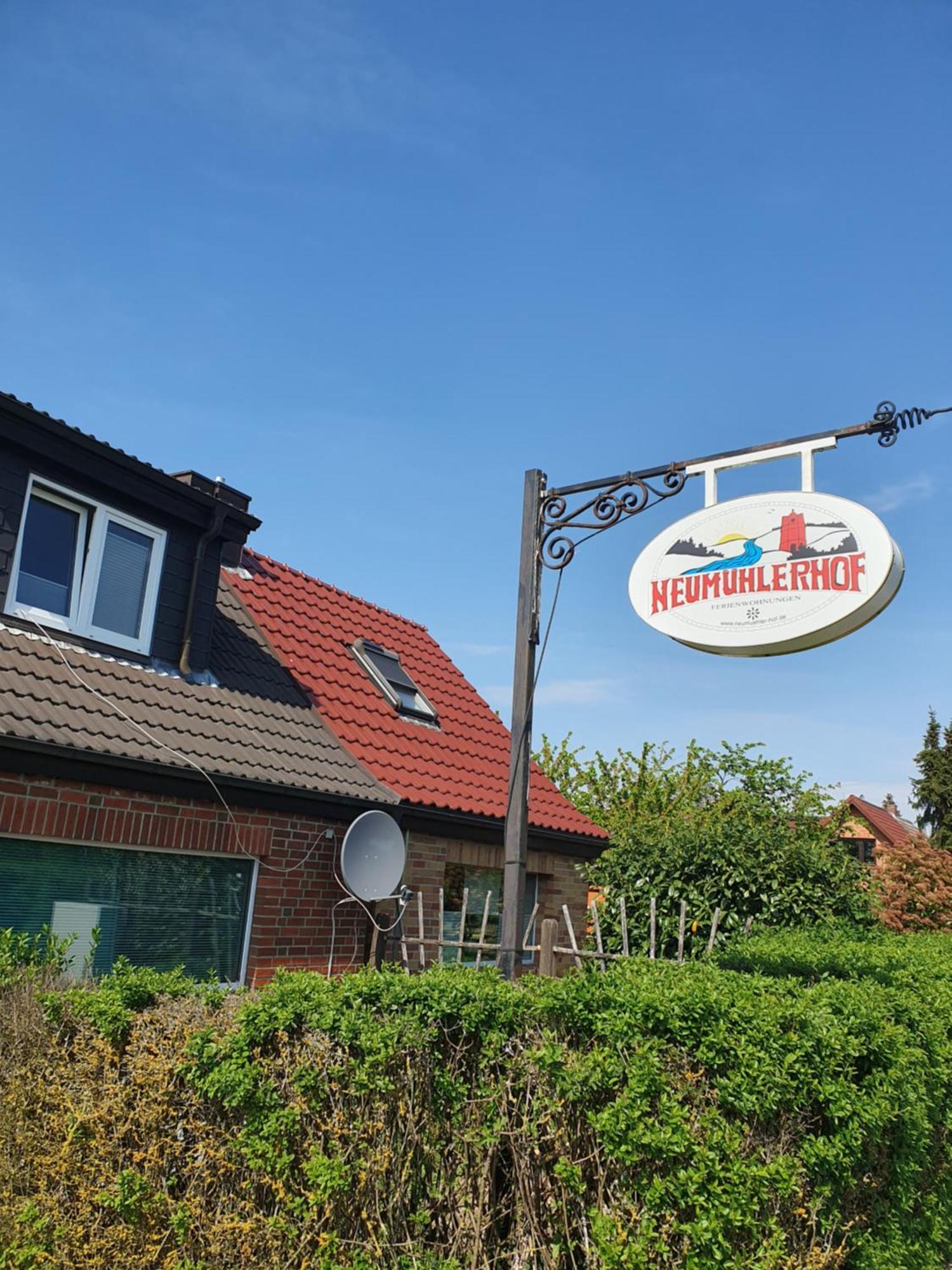 Neumuehler Hof- Ferienwohnung "Thomas" 3 Zimmer,3 Baeder Mit Dusche, Kostenfreie Parkplaetze Vor Dem Haus شفيرين المظهر الخارجي الصورة